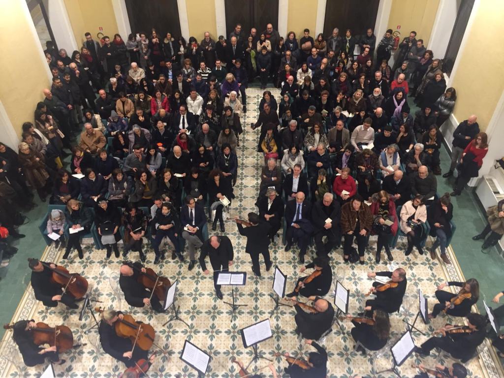 Insieme per la memoria, il concerto dell’Orchestra d’archi del Conservatorio Cilea