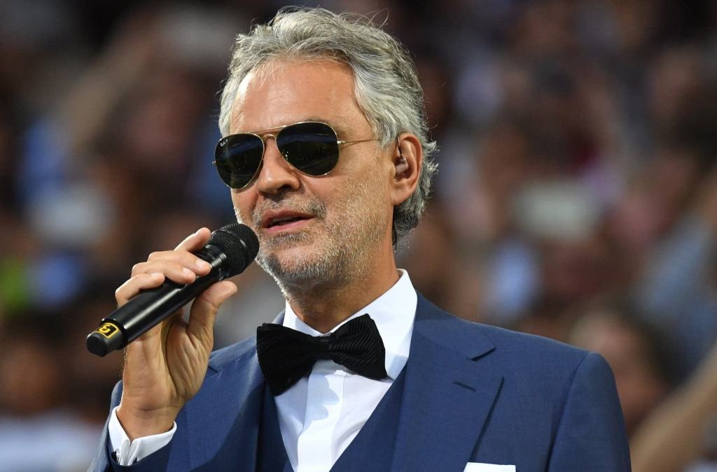 Doppio concerto di Andrea Bocelli nella cornice magica di Taormina