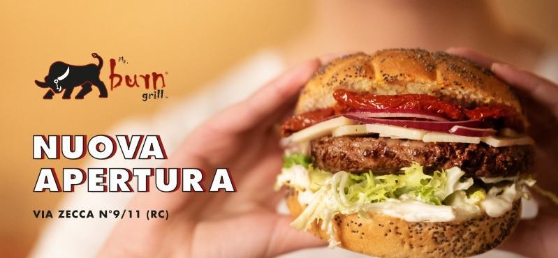 Tutto pronto a Reggio per l’inaugurazione e apertura di ‘Mr. Burn Grill’