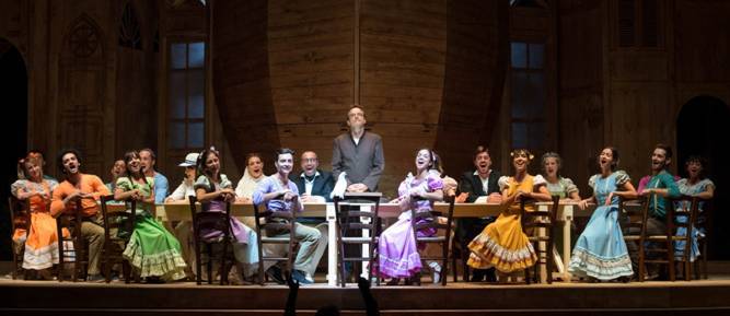 Al Teatro Francesco Cilea la commedia musicale ‘Aggiungi un posto a tavola’