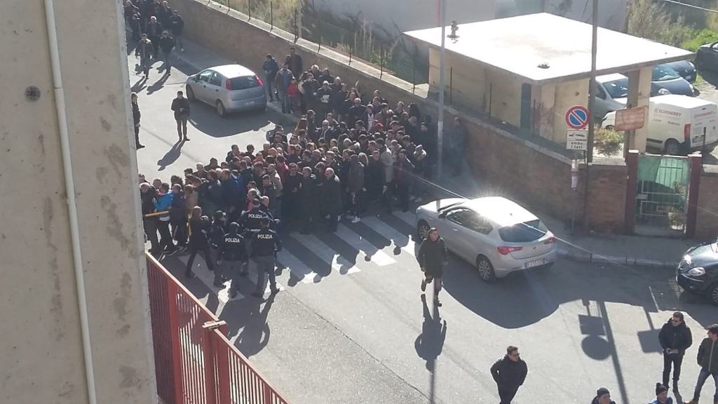 Reggina-Potenza, niente più file per l’ingresso al Granillo