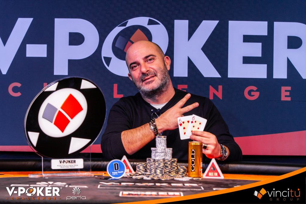 V-Poker Challenge, il reggino Picone si aggiudica la III tappa del prestigioso torneo