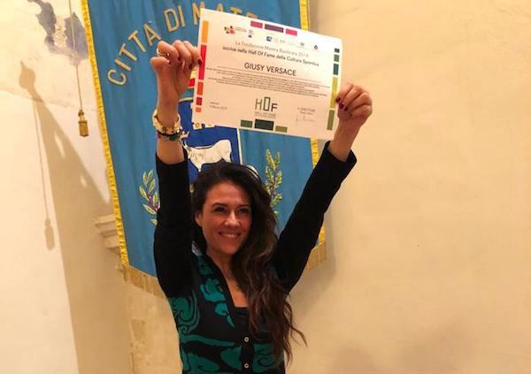 La reggina Giusy Versace nella “Hall of Fame della Cultura Sportiva”