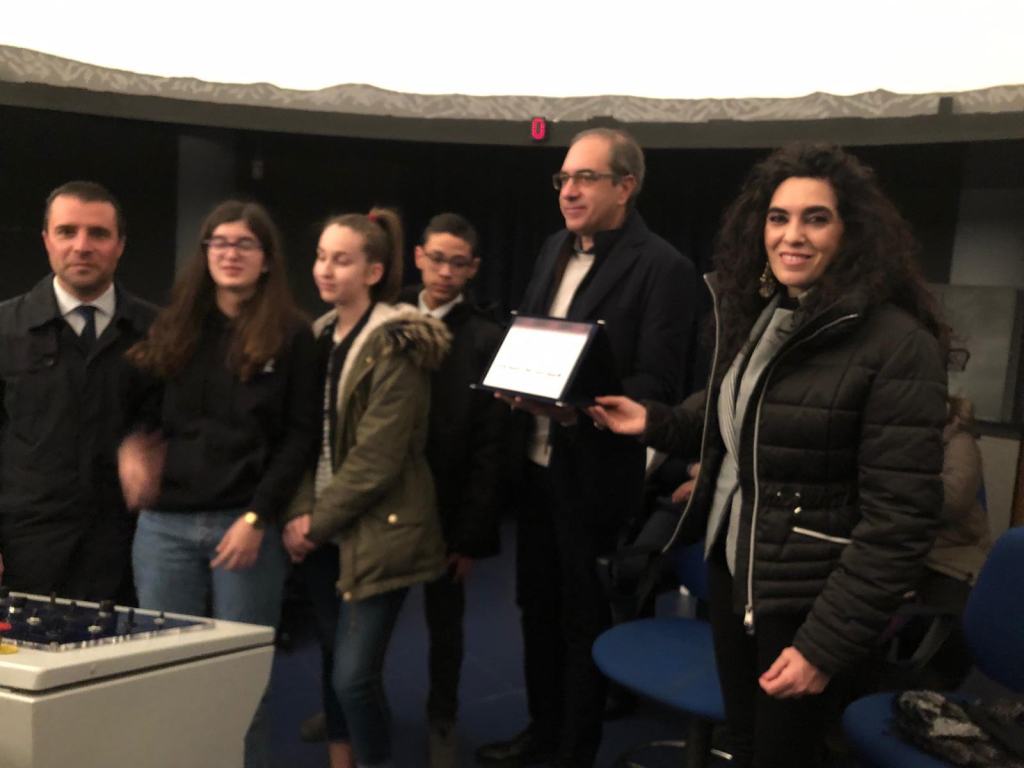 Studenti del Convitto Campanella premiati per il progetto “Aspromonte: un parco per le stelle” – FOTO