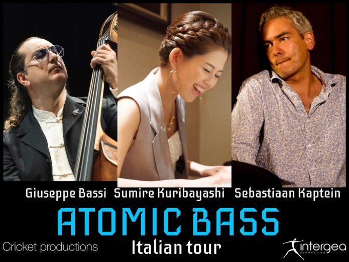 ‘La Sosta’, nuovo appuntamento del Jazzmin con il trio ‘Atomic bass’