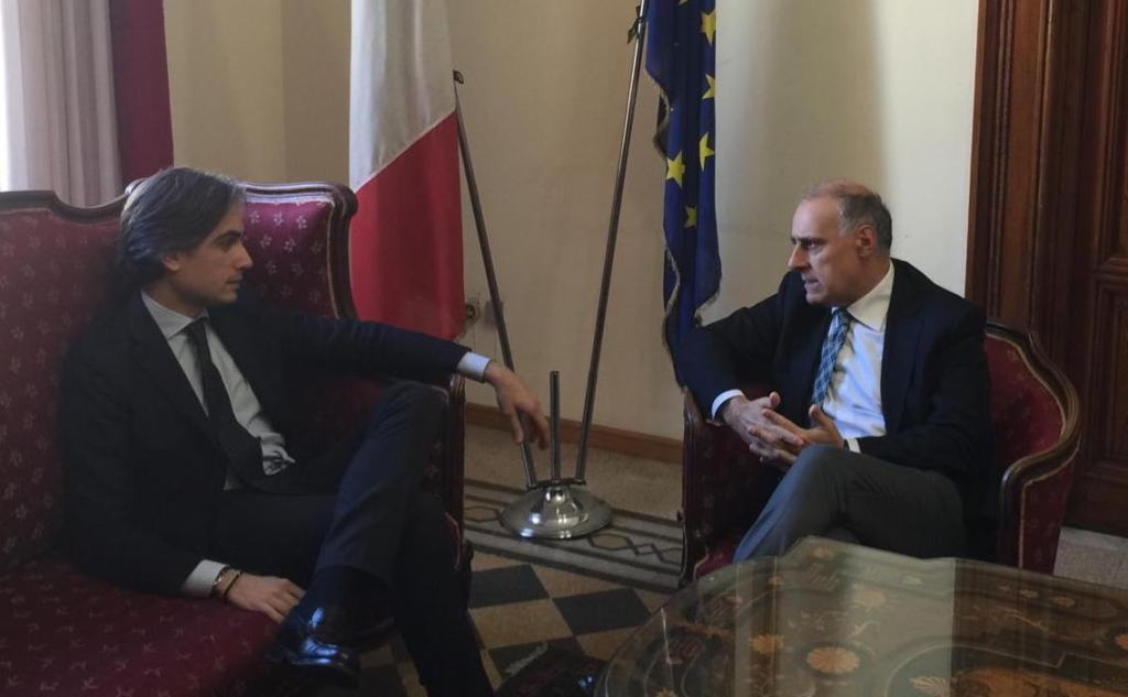 Falcomatà accoglie a Palazzo San Giorgio il nuovo questore Maurizio Vallone