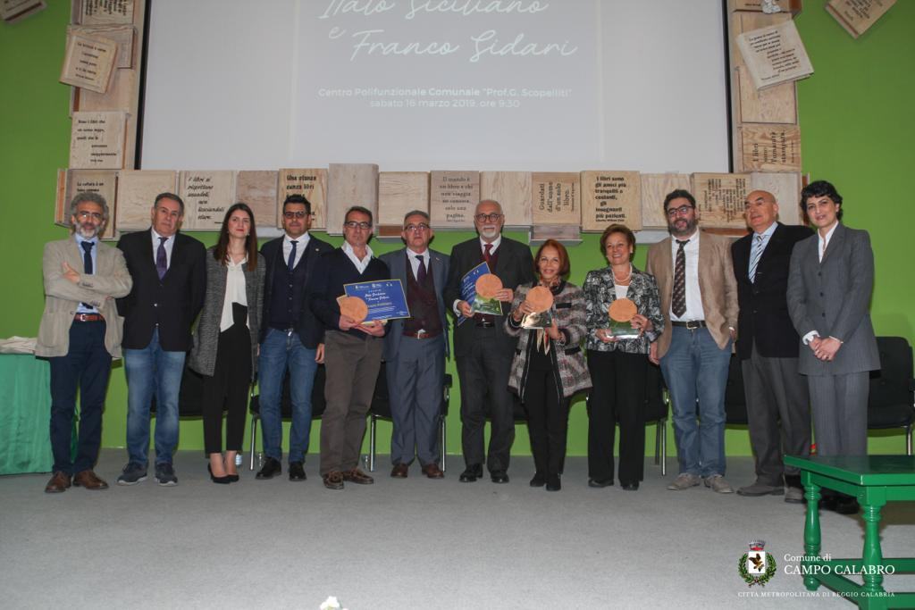 A Campo Calabro la prima edizione del Premio intitolato a “Italo Siciliano e Franco Sidari”