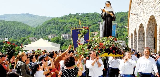 La reliquia di Santa Rita arriva in provincia di Reggio per l’inizio della Quaresima