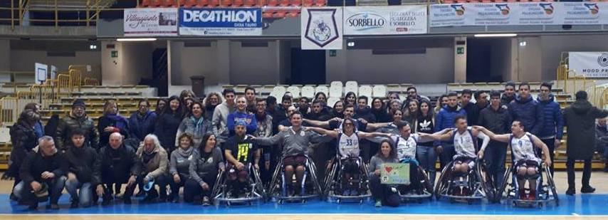 Farmacia Dr.ssa Pellicanò Basket in Carrozzina “Bic” premiazione a Palazzo Alvaro
