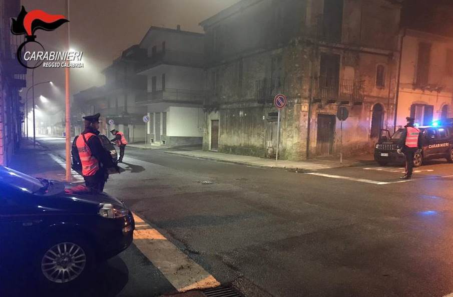 Taurianova, servizio straordinario dei Carabinieri per il controllo del territorio