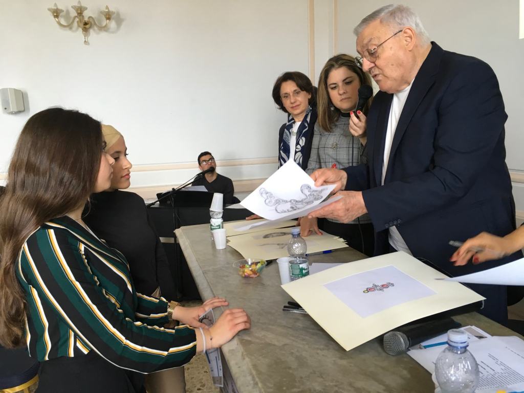 Gerardo Sacco torna a Reggio Calabria e fa visita agli studenti del Piria – FOTO