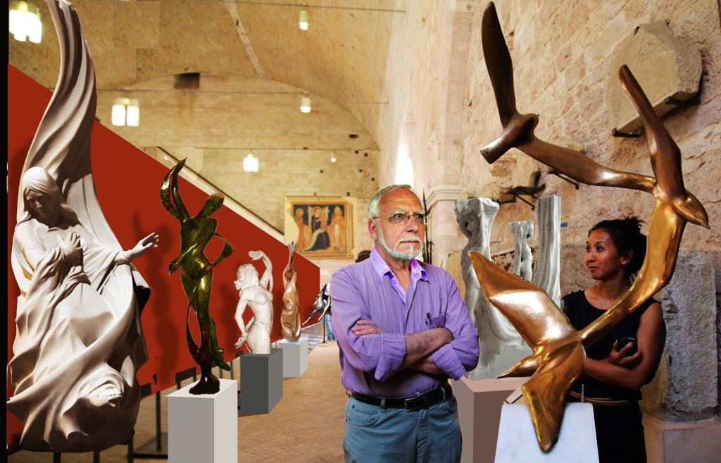 Palio della Balestra di Sansepolcro, la realizzazione del trofeo è opera dell’artista reggino Pino Nania