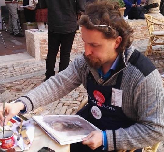 Festival di Fabriano, grande successo per l’artista reggino Alessandro Allegra