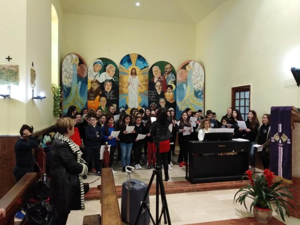 Gli allievi dell’I.C. Lazzarino di Gallico festeggiano la Pasqua dello studente