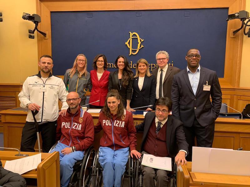 Giusy Versace presenta una nuova proposta di legge