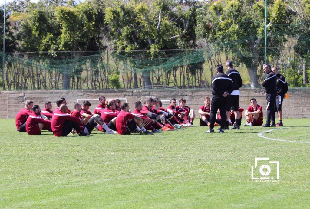 Reggina, Cevoli inizia con il discorso alla squadra