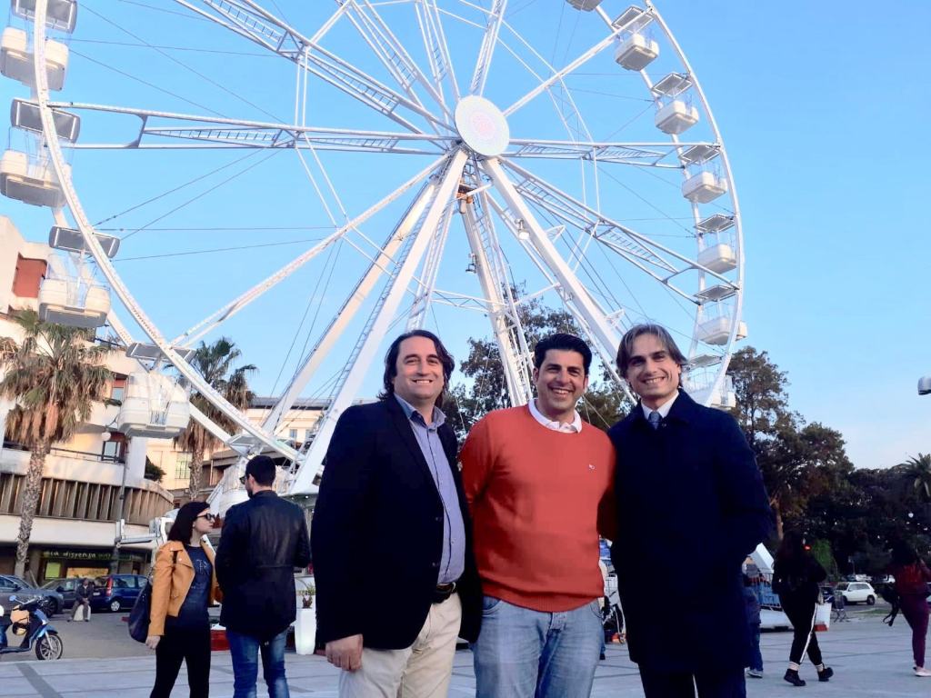 Inaugurazione ruota panoramica, Falcomatà e Latella: “Reggio merita una simile attrazione”