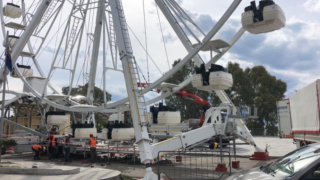 Ruota Panoramica a Reggio, scelta la data dell’inaugurazione