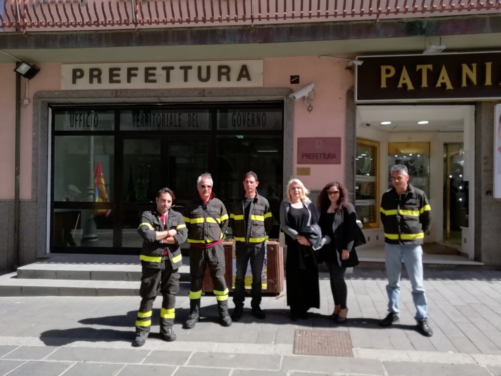 La protesta dei Vigili del fuoco Calabria non si arresta