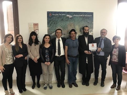 Lazzaro, all’Antiquarium Leucopetra il rabbino Chiskiau Kalmanowitz