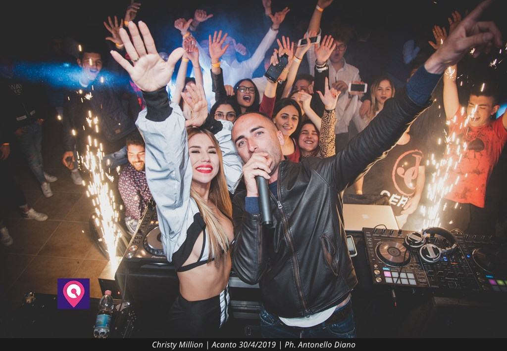 Christy Million all’Acanto Beach Club