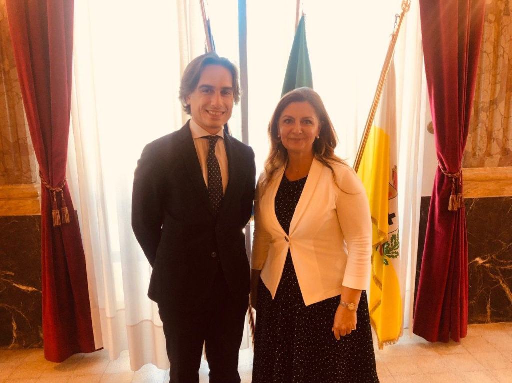 Il console della Romania Lucreția Tănase in visita a Reggio Calabria