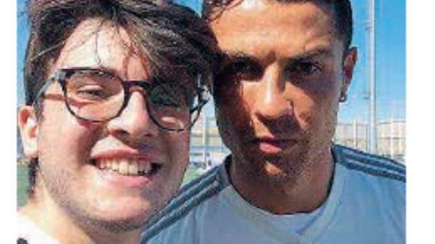 Ragazzo reggino malato incontra Cristiano Ronaldo: “Sognate con il cuore”