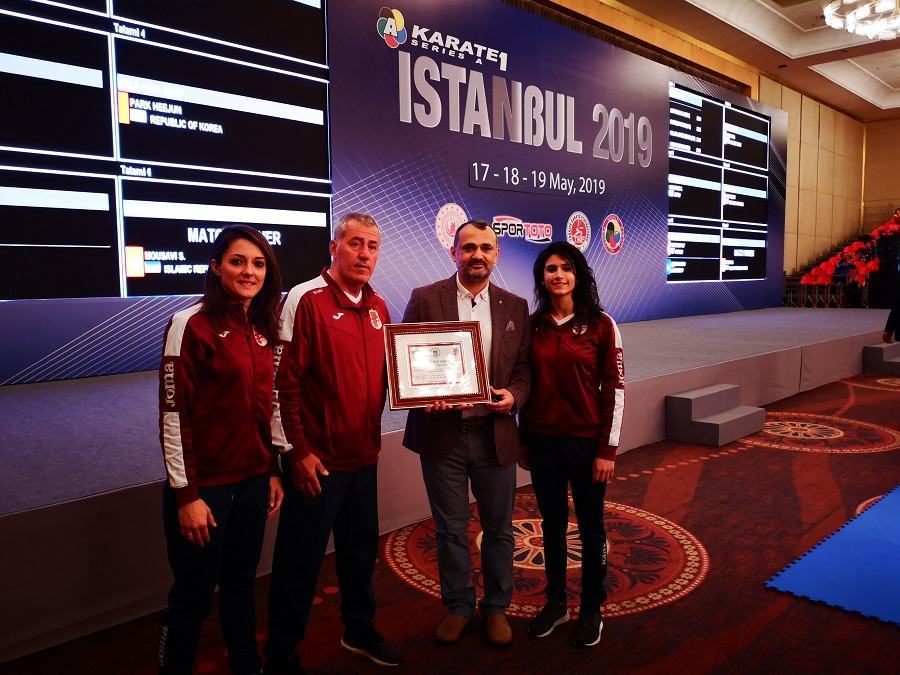 Karate – Benedetto e Zoccali accolte ad Istanbul dal Presidente della Federazione Turca