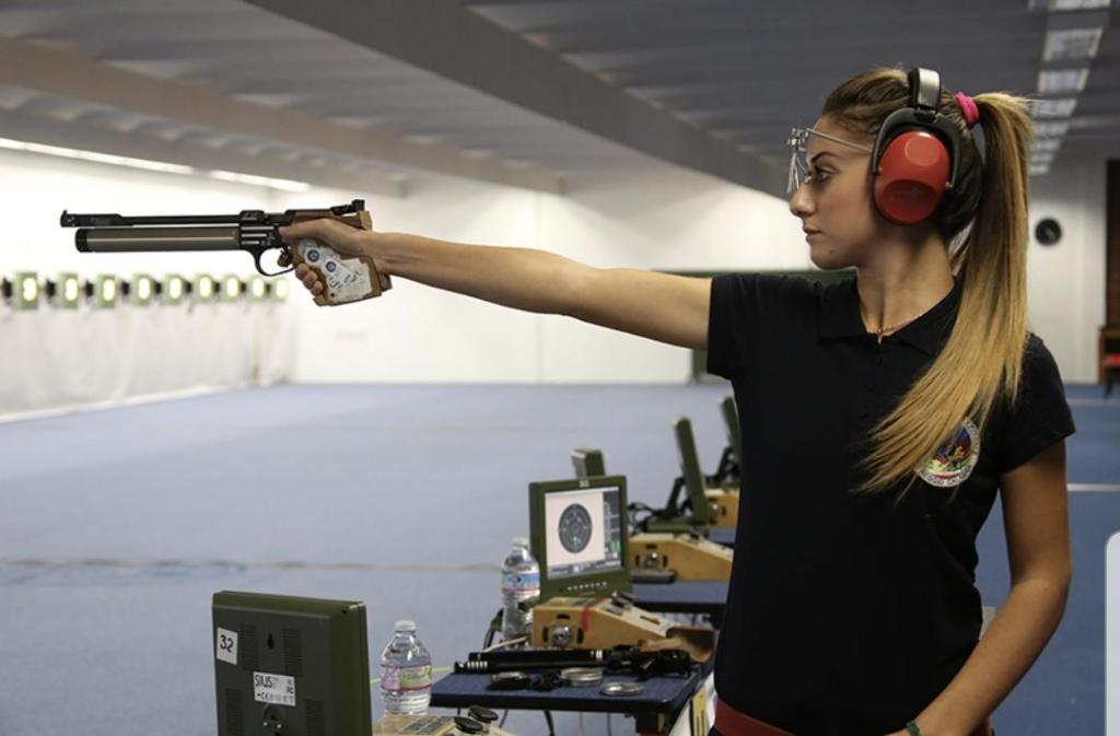 Reggio, Sara Costantino campionessa italiana di tiro a segno