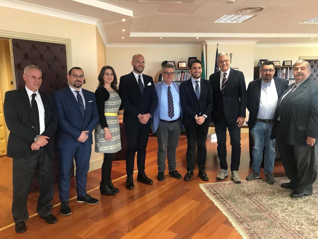 Reggio, il Presidente Irto incontra l’Istituto Nazionale Azzurro