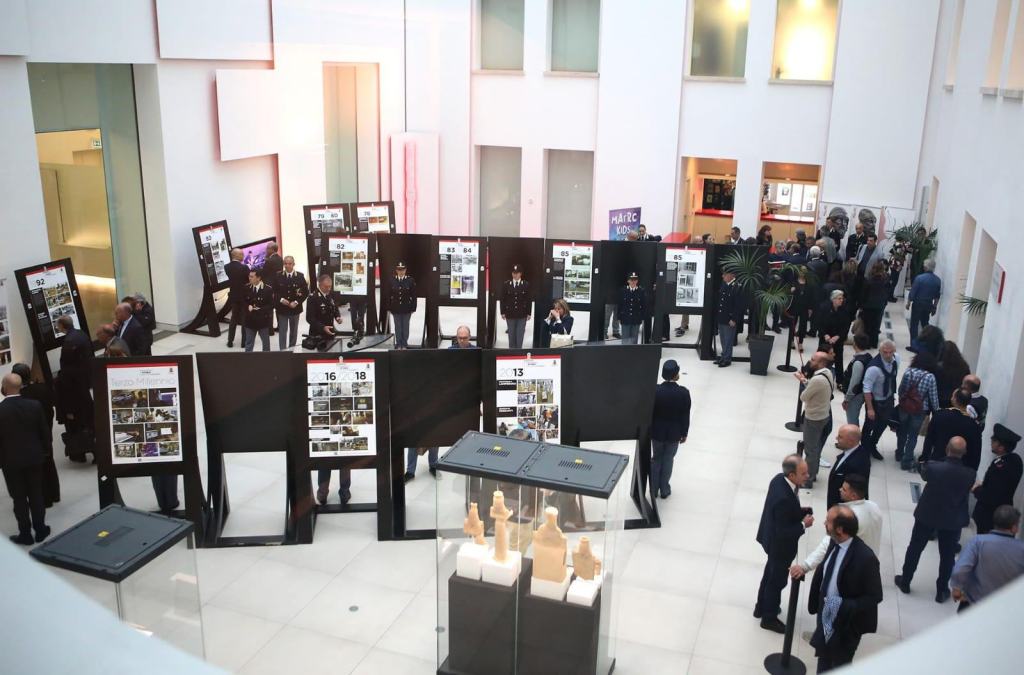 Grande successo al MArRC per la mostra della Polizia Scientifica