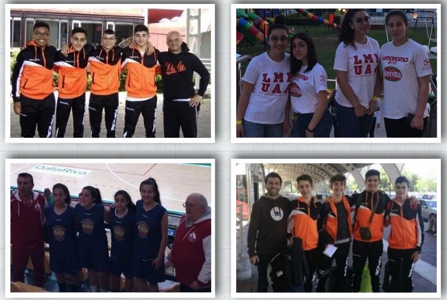 Basket – Esperienza nazionale per la Scuola Basket Viola, Lumaka, Bim Bum
