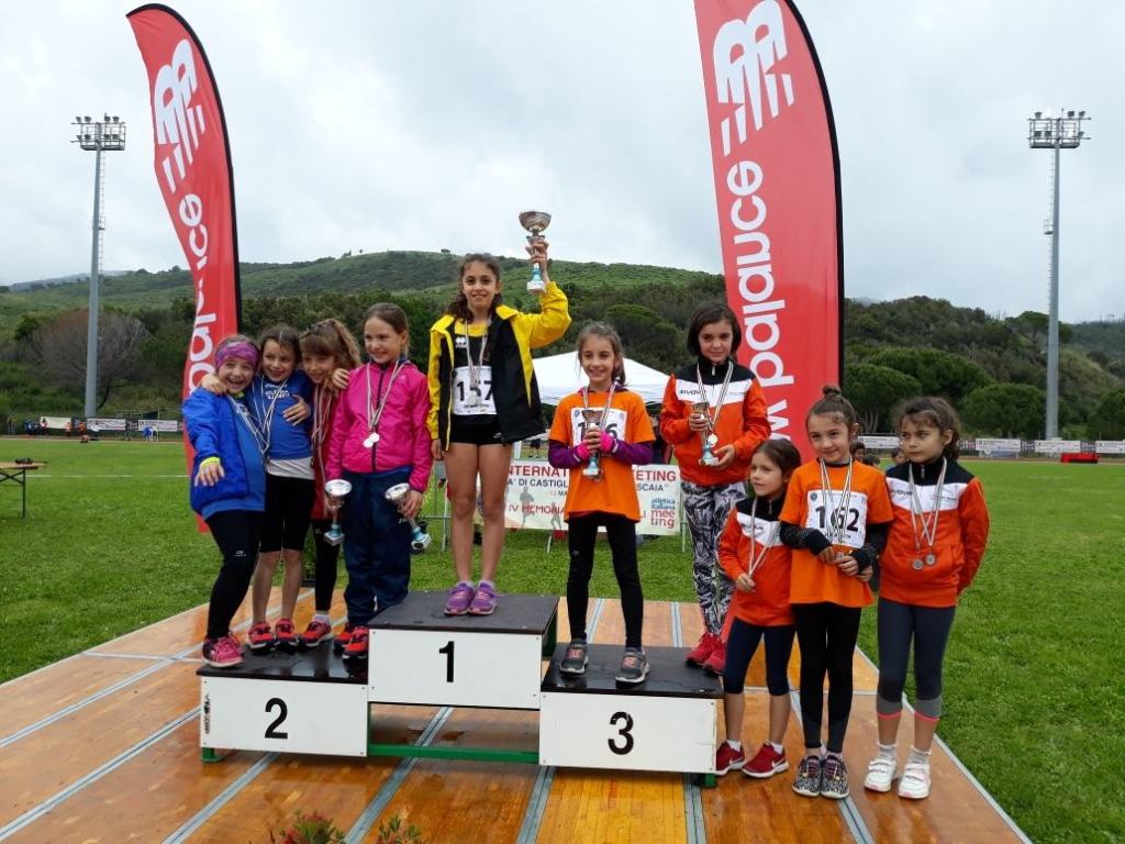 Gli sprinter reggini Alessandro e Monica Vitale sul podio del Meeting Internazionale