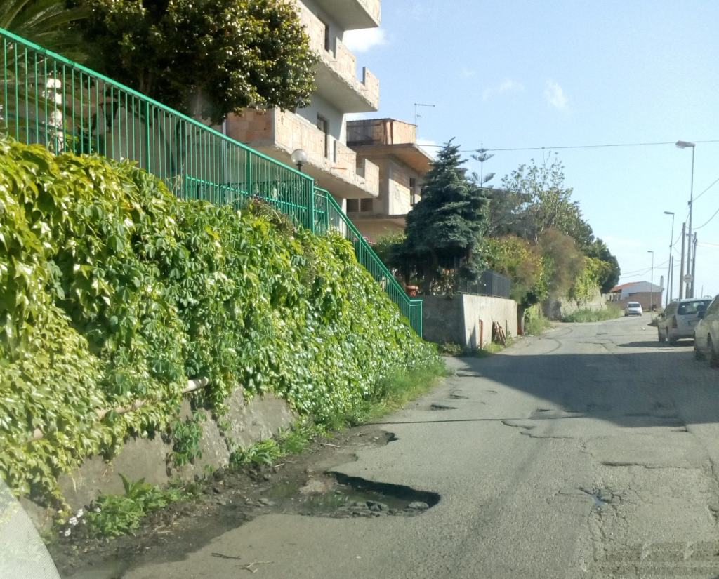 Rosalì, Salice, Villa San Giuseppe viabilità fortemente compromessa – FOTO
