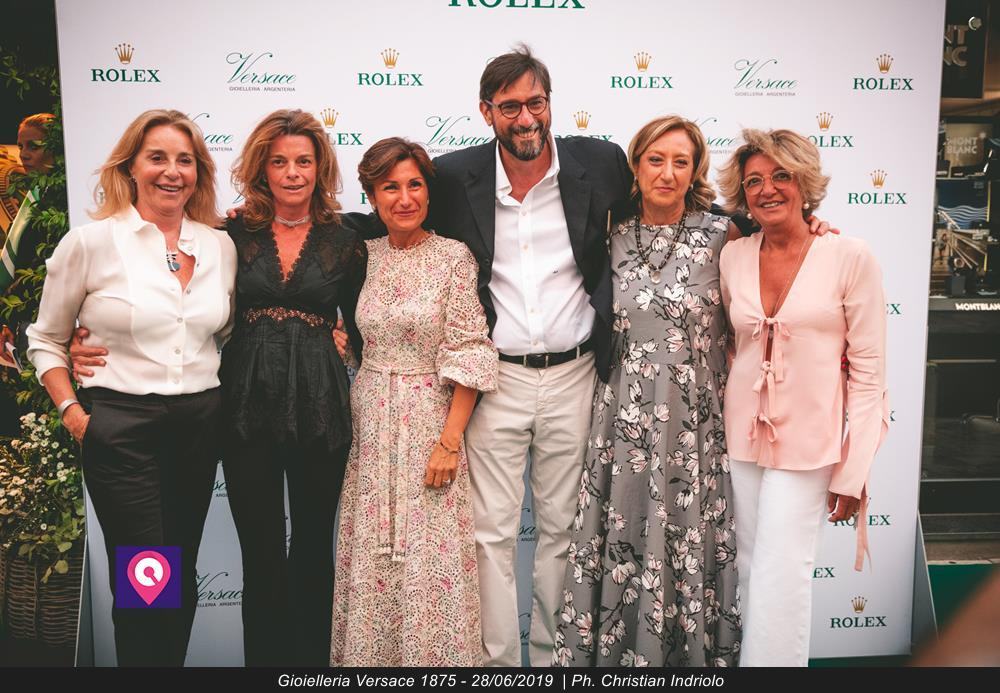 Inaugurazione nuovo spazio Rolex Gioielleria Versace 1875