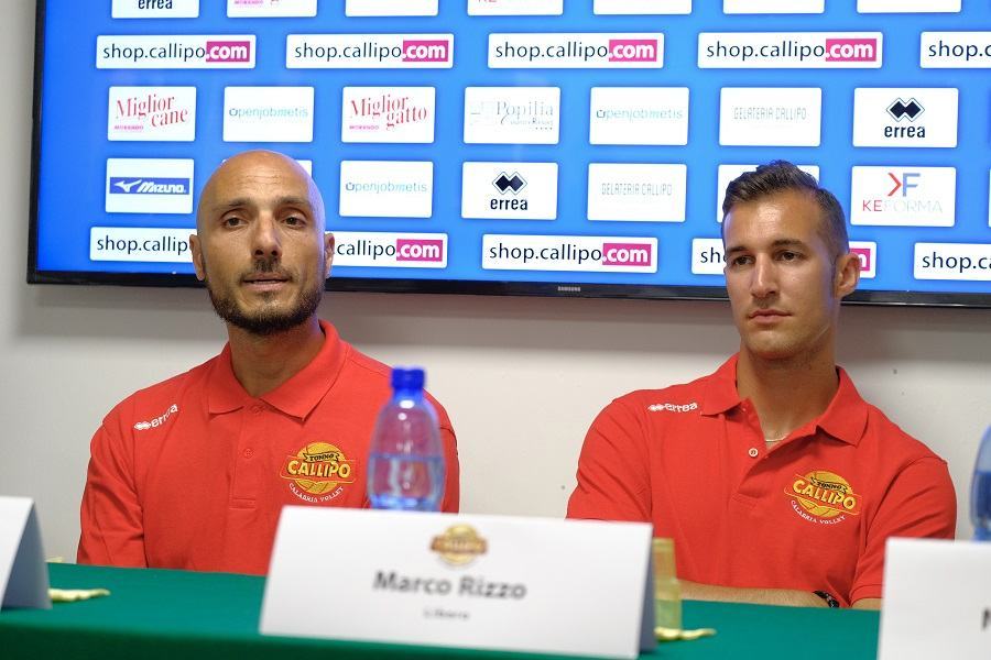 Volley – Coach D’Amico e Rizzo si presentano al pubblico giallorosso