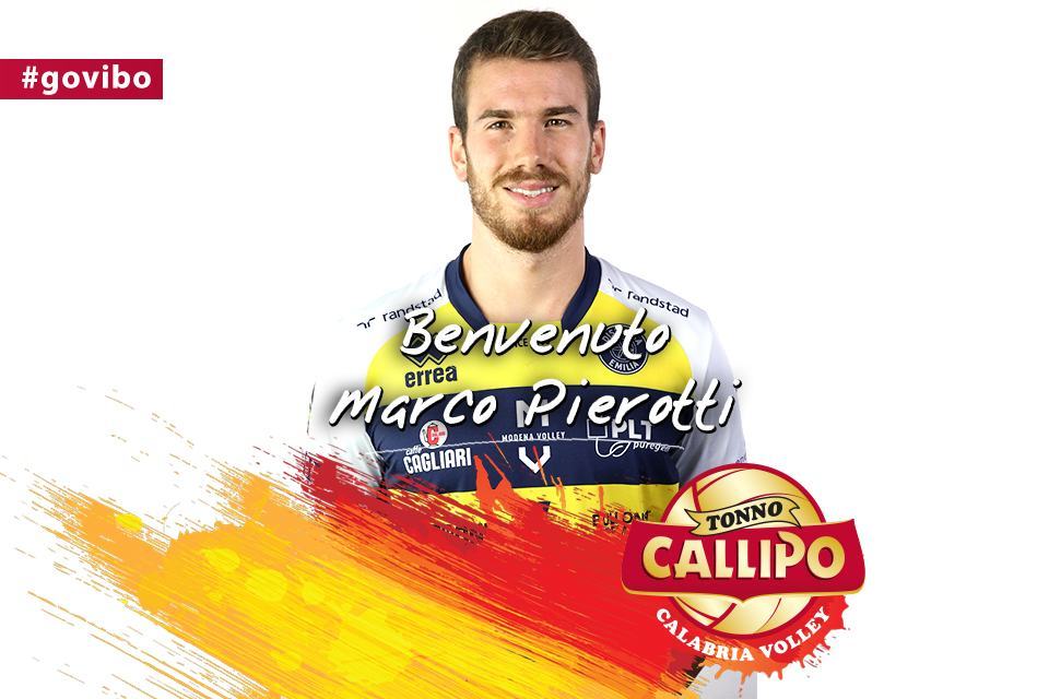 Volley – Tonno Callipo, arriva lo schiacciatore Marco Pierotti