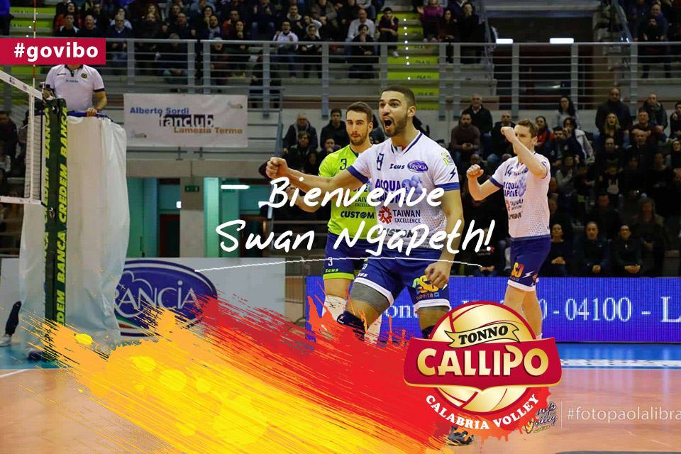 Volley – Tonno Callipo inarrestabile, arriva lo schiacciatore francese Swan Ngapeth