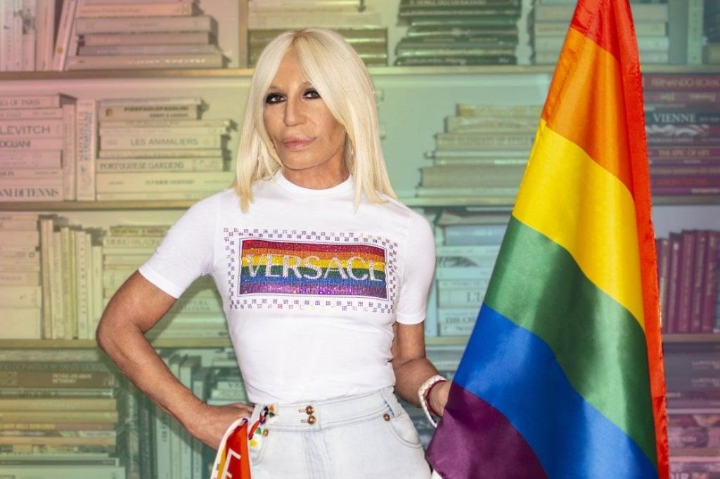 World Pride, ambasciatrice per l’Italia la reggina Donatella Versace: ‘Lottiamo per la parità’
