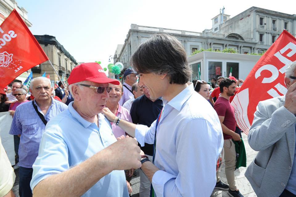 Manifestazione sindacale nazionale, Falcomatà: “Reggio si è fatta trovare pronta”
