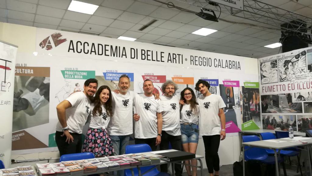 L’Accademia di Belle arti di Reggio Calabria sbarca all’Etna Comics