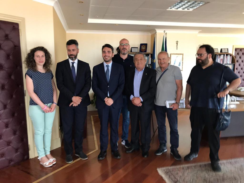 Il Presidente Irto incontra una delegazione dell’Associazione Pro San Gregorio