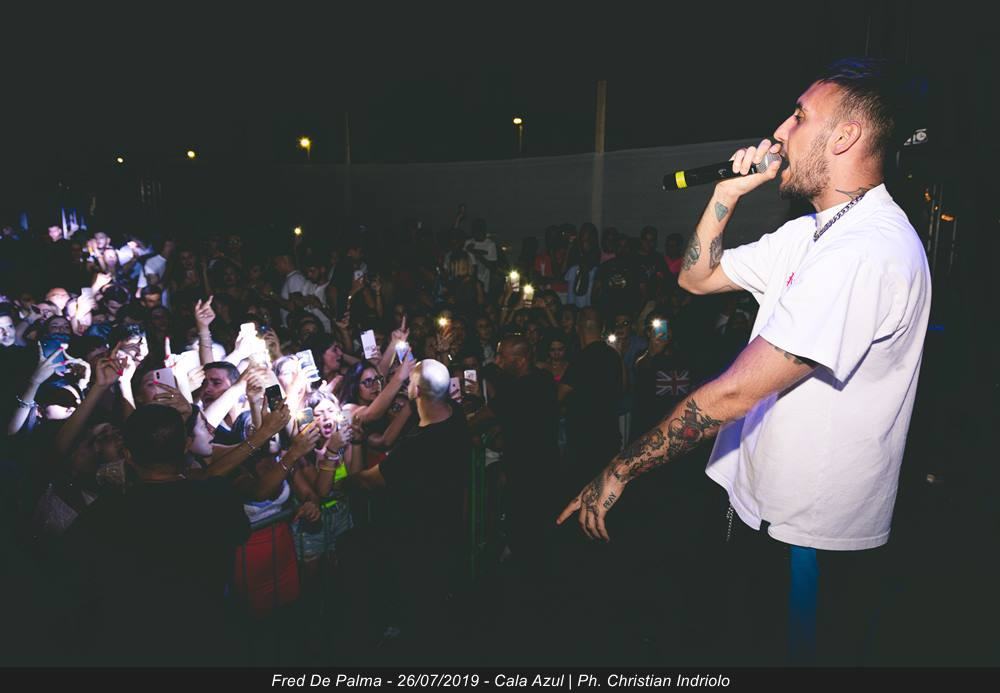 Fred De Palma al Lido Cala Azul