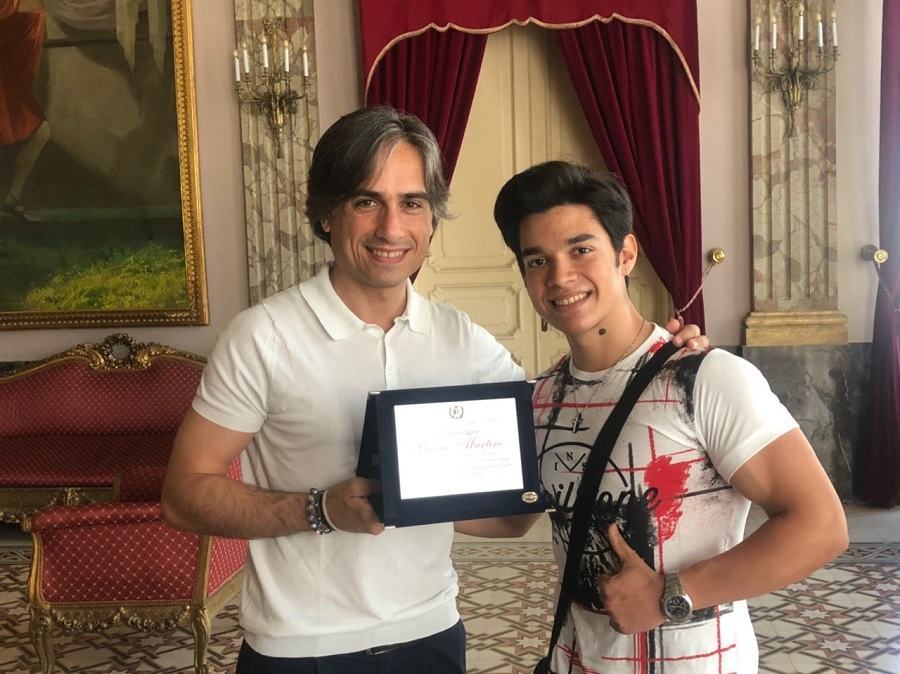 Body Building: Bruno Martino, il campione italiano premiato dal sindaco Falcomatà
