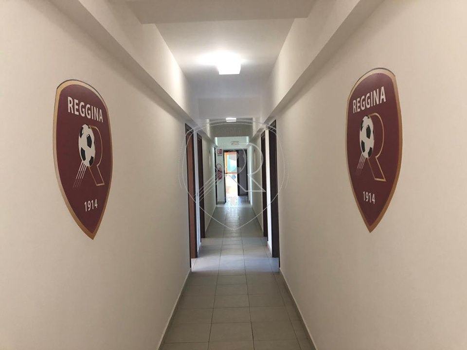 Reggina, il nuovo look della foresteria del S. Agata (Foto)