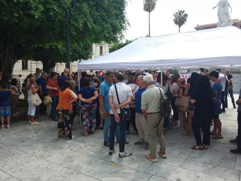 Sit-in Hospice, Falcomatà: “Andiamo incontro ad una tragedia sociale”