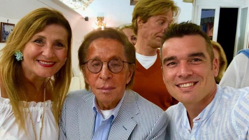 In Calabria i big della moda. Valentino visita le bellezze di Tropea