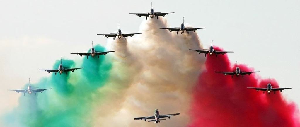 Tutto pronto per lo show delle frecce tricolori a Reggio Calabria