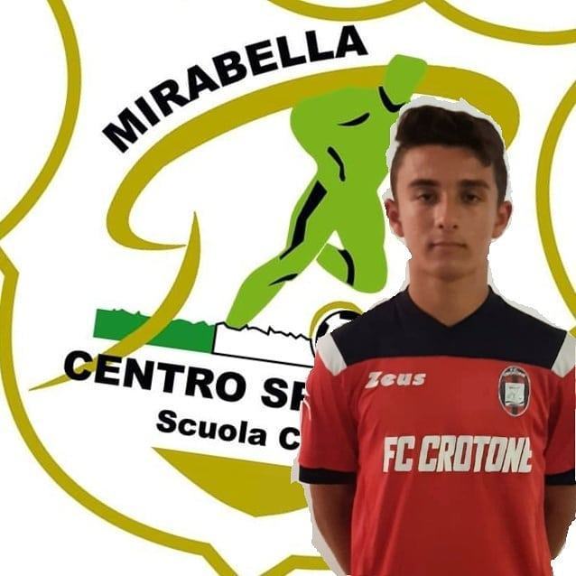 Calcio giovanile – Federico Polimeni dal Mirabella al Crotone