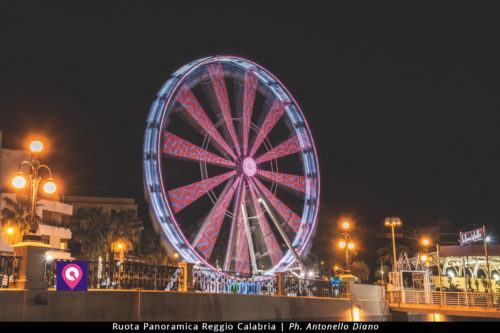 Reggio Calabria saluta la Ruota Panoramica